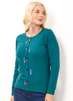 Mudflower Button Jumper